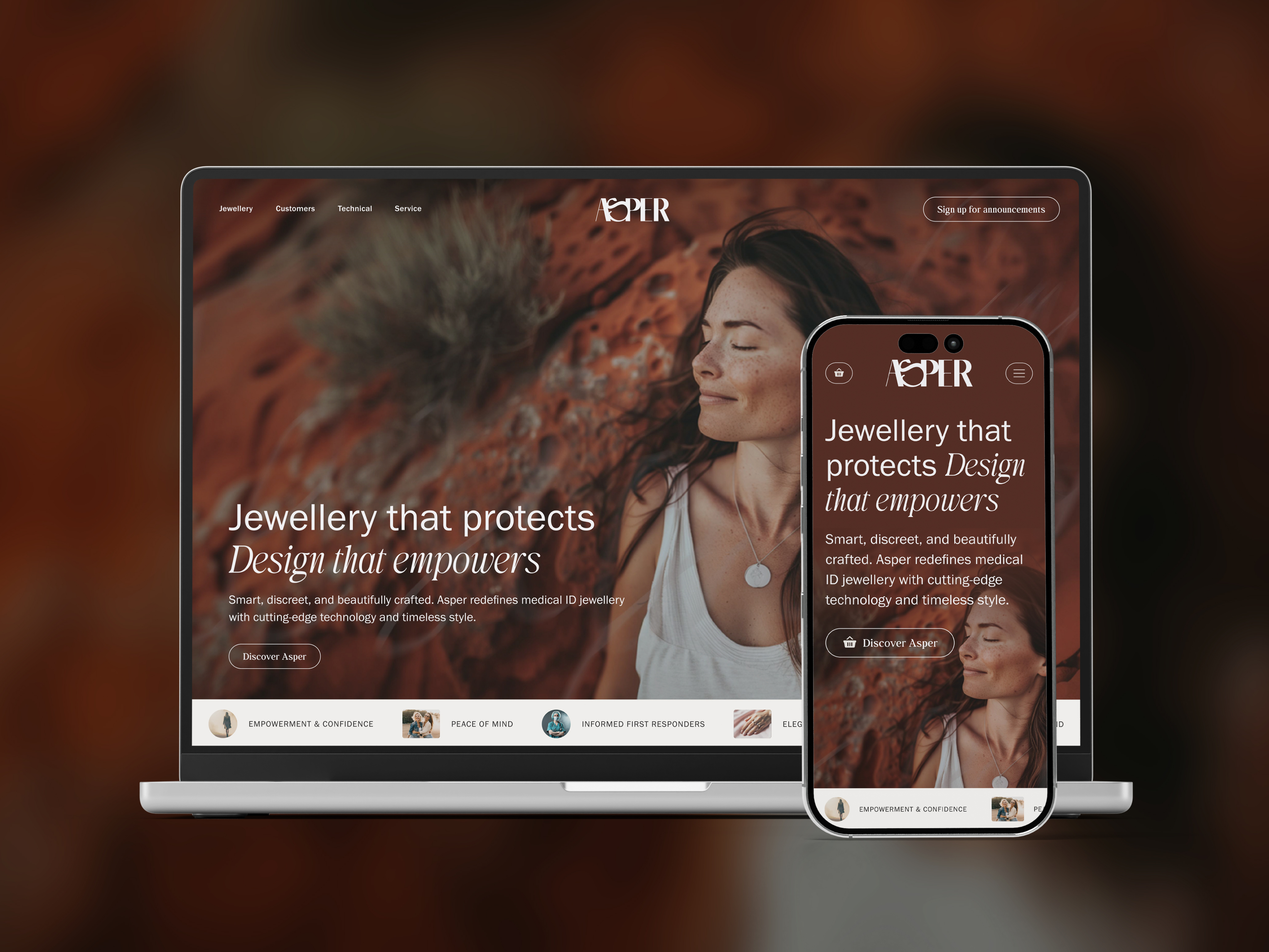 Asper website preview